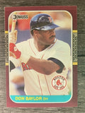 1987 Donruss Opening Day #186 Don Baylor