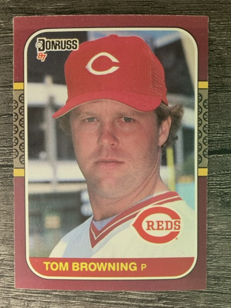 1987 Donruss Opening Day #194 Tom Browning
