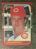 1987 Donruss Opening Day #194 Tom Browning