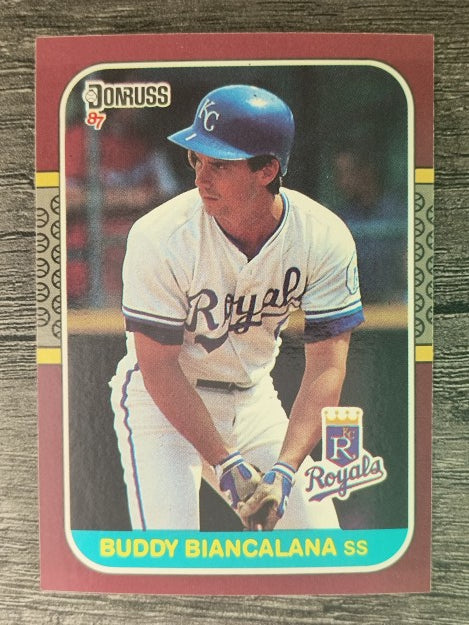 1987 Donruss Opening Day #202 Buddy Biancalana