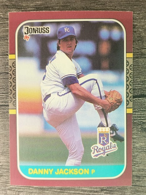 1987 Donruss Opening Day #203 Danny Jackson