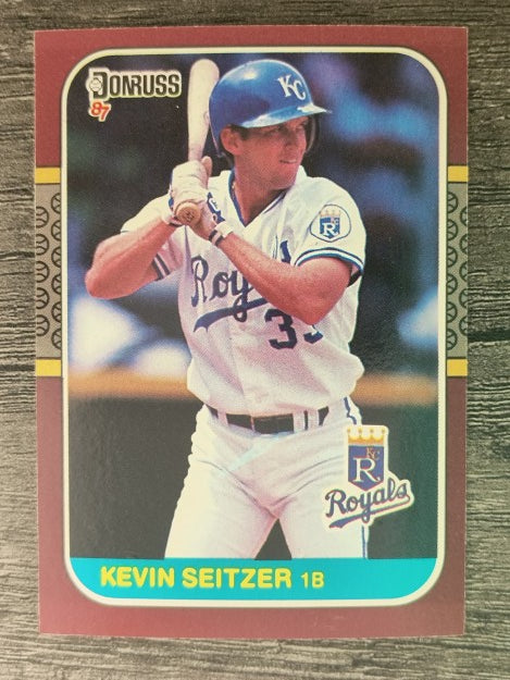 1987 Donruss Opening Day #207 Kevin Seitzer