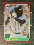 1987 Donruss Opening Day #213 Chet Lemon