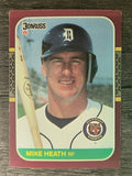 1987 Donruss Opening Day #214 Mike Heath