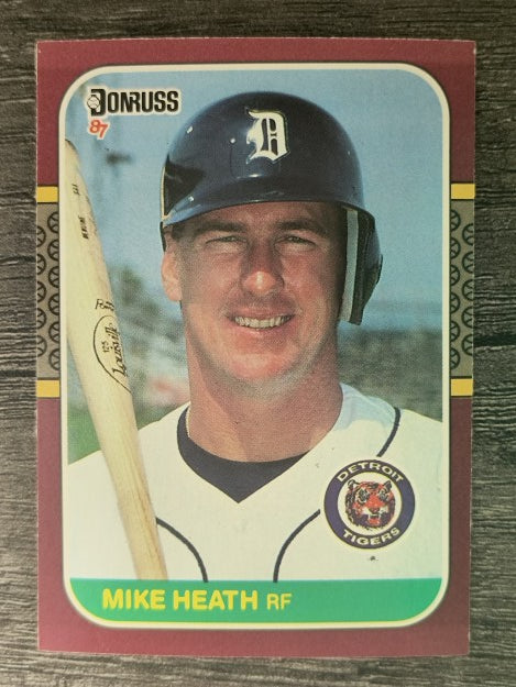 1987 Donruss Opening Day #214 Mike Heath