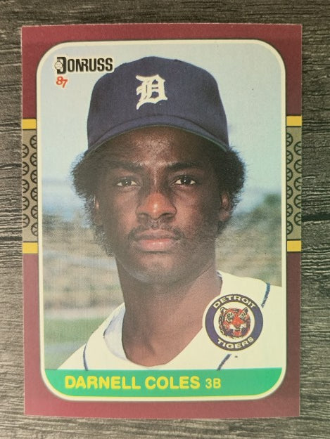 1987 Donruss Opening Day #215 Darnell Coles