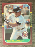 1987 Donruss Opening Day #216 Alan Trammell