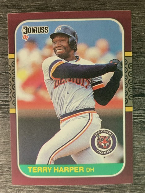 1987 Donruss Opening Day #217 Terry Harper