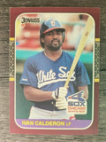 1987 Donruss Opening Day #230 Ivan Calderon