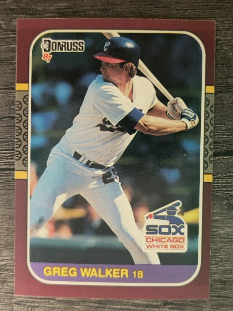 1987 Donruss Opening Day #233 Greg Walker