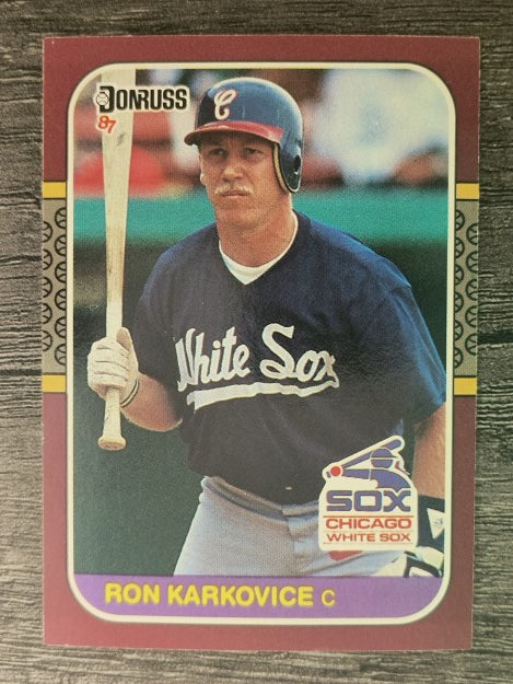 1987 Donruss Opening Day #234 Ron Karkovice