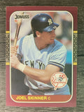 1987 Donruss Opening Day #240 Joel Skinner