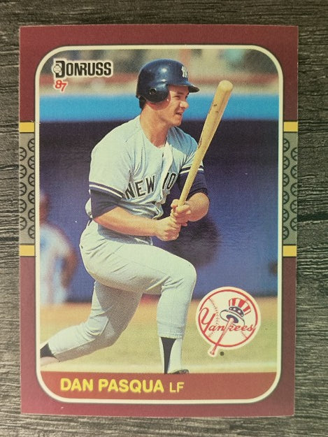 1987 Donruss Opening Day #244 Dan Pasqua