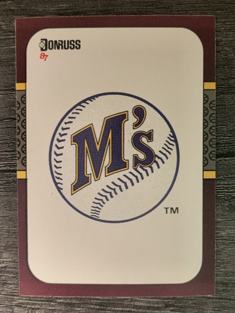1987 Donruss Opening Day #260 Mariners Logo
