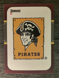 1987 Donruss Opening Day #264 Pirates Logo