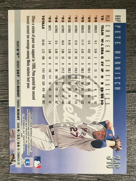 1996 Donruss #346 Pete Harnisch