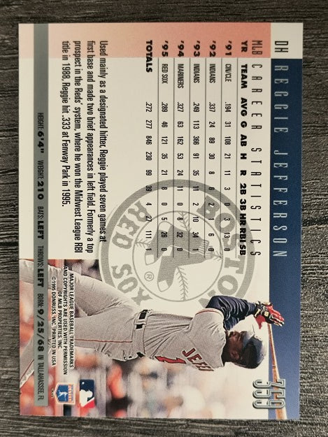 1996 Donruss #359 Reggie Jefferson