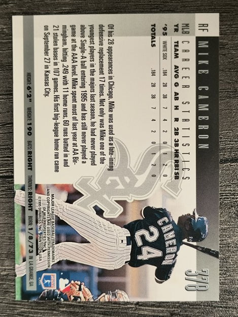 1996 Donruss #378 Mike Cameron RC