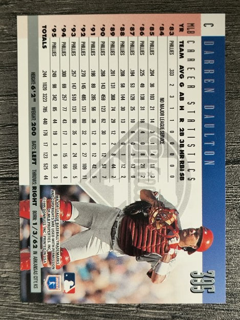 1996 Donruss #395 Darren Daulton