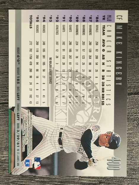 1996 Donruss #400 Mike Kingery