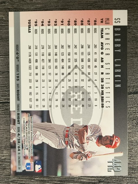 1996 Donruss #442 Barry Larkin