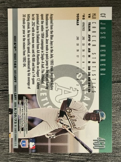 1996 Donruss #460 Jose Herrera
