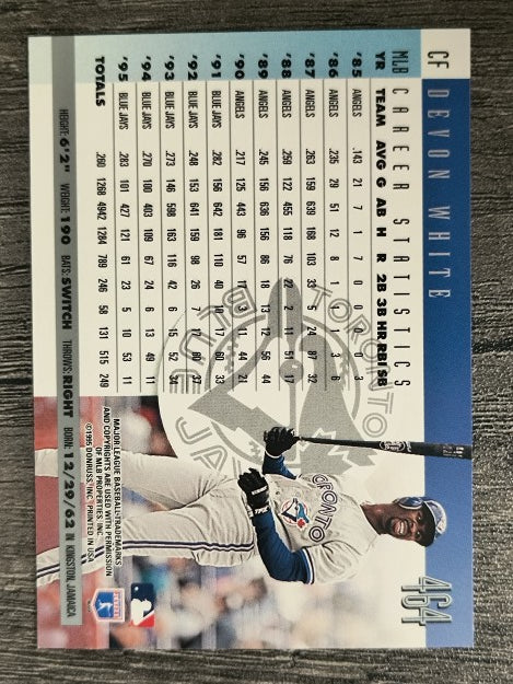 1996 Donruss #464 Devon White
