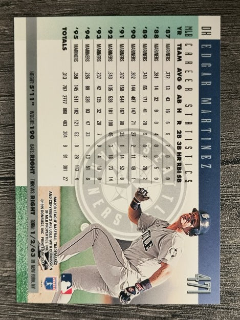 1996 Donruss #471 Edgar Martinez