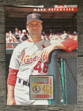 1996 Donruss #483 Mark Petkovsek
