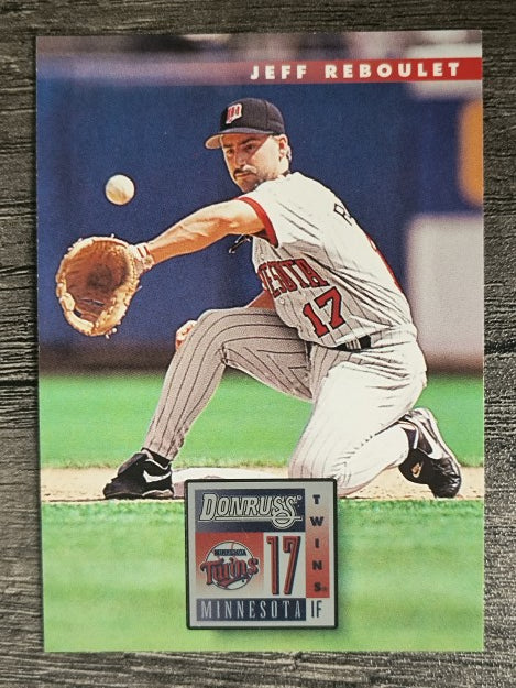 1996 Donruss #512 Jeff Reboulet