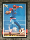 1985 Donruss #83 Ricky Horton