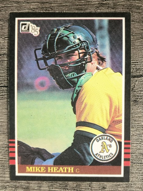 1985 Donruss #298 Mike Heath