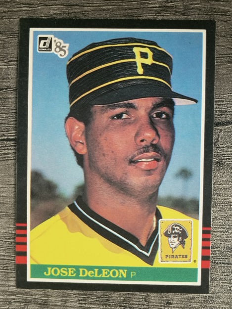 1985 Donruss #308 Jose DeLeon