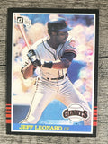 1985 Donruss #358 Jeff Leonard