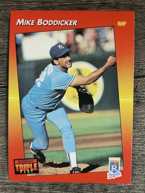 1992 Triple Play #12 Mike Boddicker