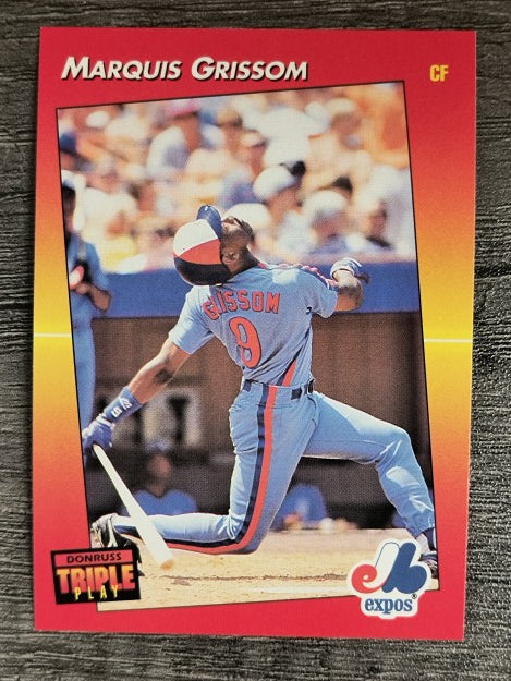 1992 Triple Play #47 Marquis Grissom