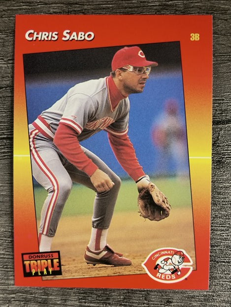 1992 Triple Play #90 Chris Sabo