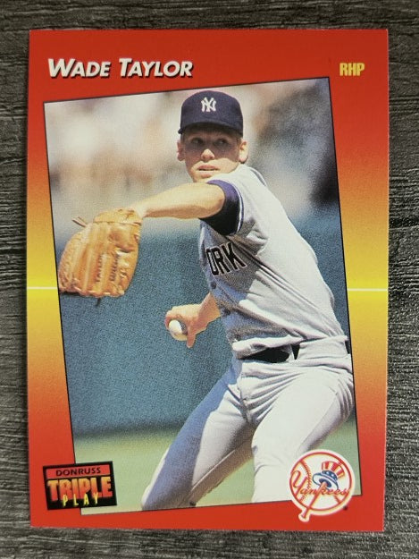 1992 Triple Play #96 Wade Taylor