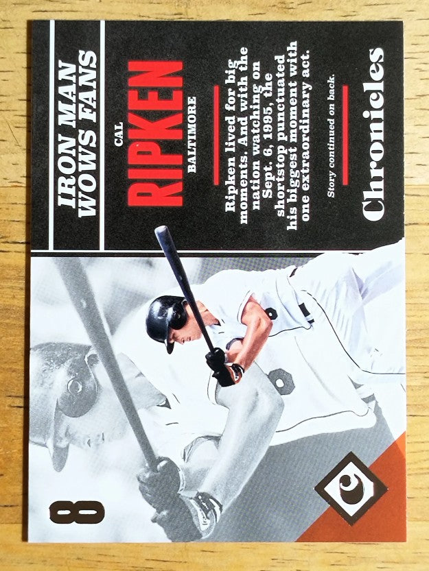 2017 Panini Chronicles #63 Cal Ripken