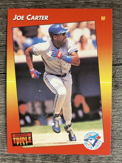 1992 Triple Play #108 Joe Carter