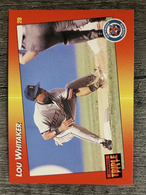 1992 Triple Play #117 Lou Whitaker
