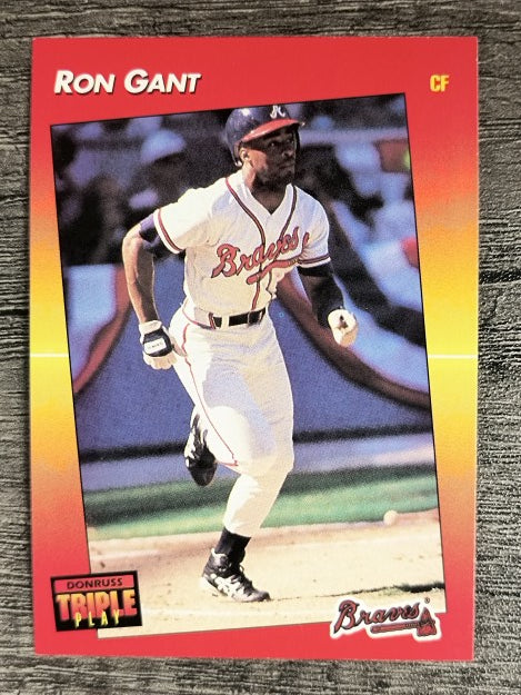 1992 Triple Play #126 Ron Gant