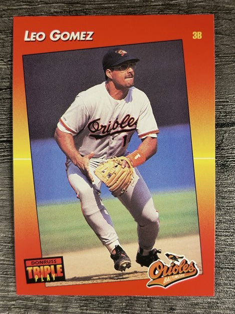 1992 Triple Play #131 Leo Gomez