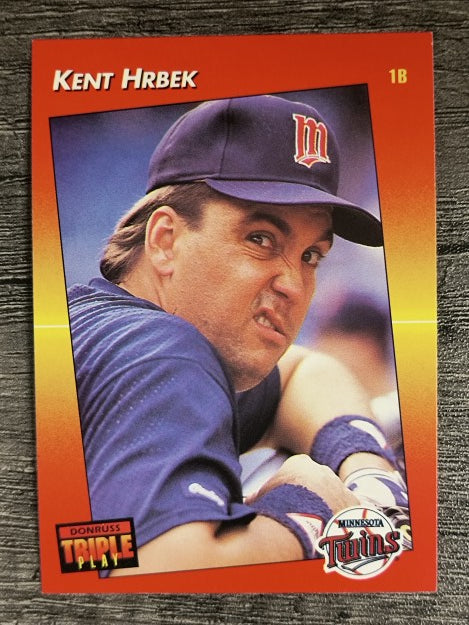 1992 Triple Play #135 Kent Hrbek