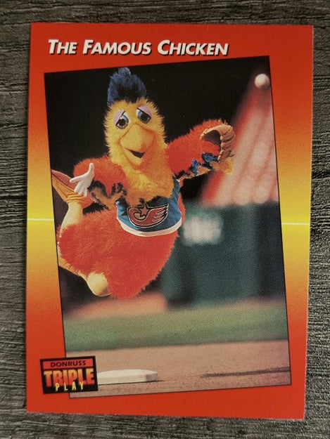1992 Triple Play #138 The Famous Chicken