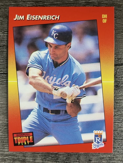 1992 Triple Play #140 Jim Eisenreich