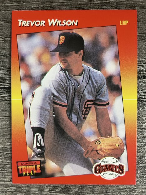 1992 Triple Play #146 Trevor Wilson
