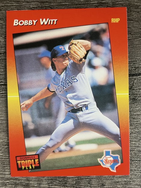 1992 Triple Play #154 Bobby Witt