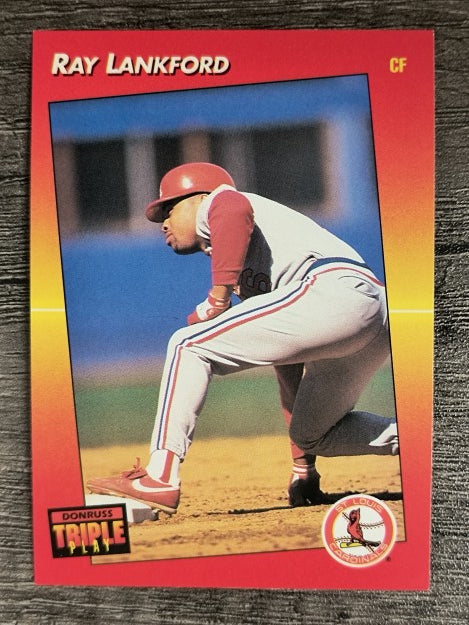 1992 Triple Play #194 Ray Lankford