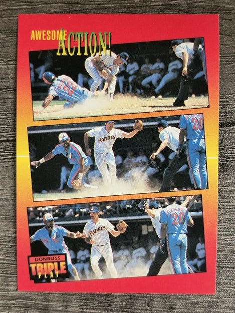 1992 Triple Play #196 Ivan Calderon/Mike Maddux AA